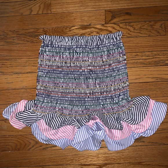 Dresses & Skirts - DO + BE Rainbow Smocked Mini Skirt